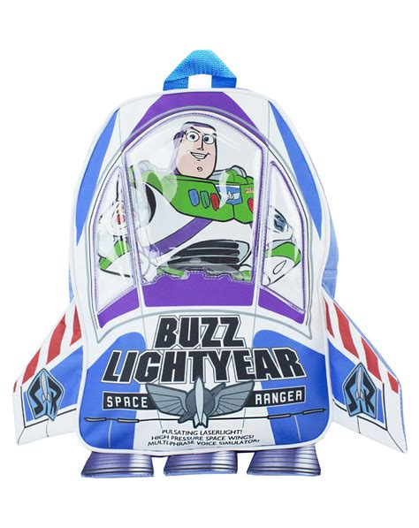 Toy Story Buzz Lightyear Disney Box Novelty 3D Backpack - Blue ...