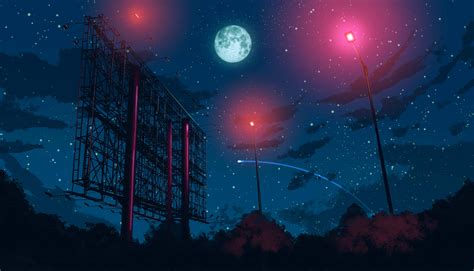 Night Anime Wallpaper