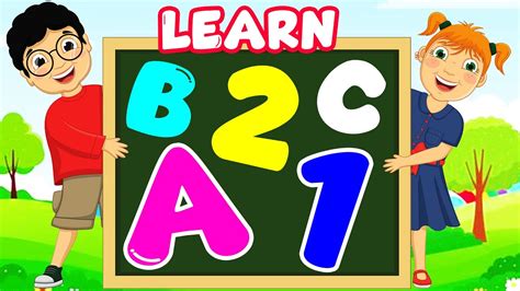 ABC Shapes &123 Learning For Toddlers | ABC and Numbers For Preschool ...