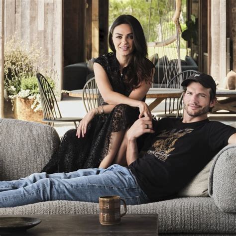 Inside Mila Kunis and Ashton Kutcher’s rustic, barn-like home