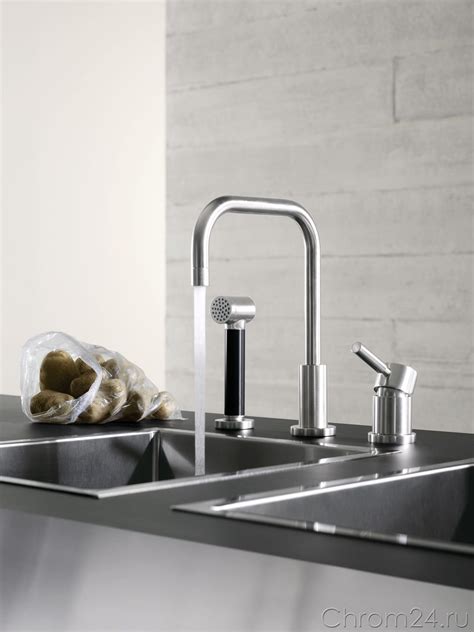 DORNBRACHT KITCHEN FAUCET WITH SEPARATE CONTROL AND SPRAY Designer ...