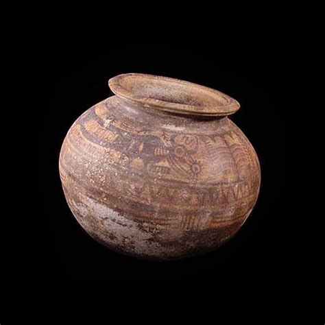 Indian and Himalayan : A large and rare Indus Valley painted pottery ...