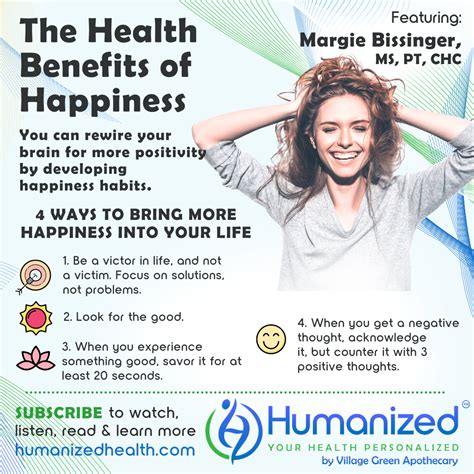 The Health Benefits of Happiness – Humanized