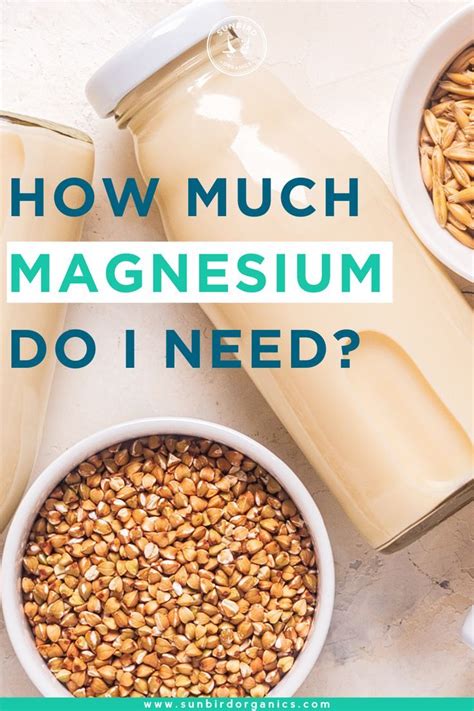 Top 12 Plant-Based Magnesium Sources | How much magnesium, Magnesium ...