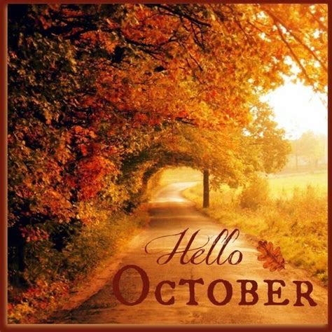 Hello October Quotes. QuotesGram