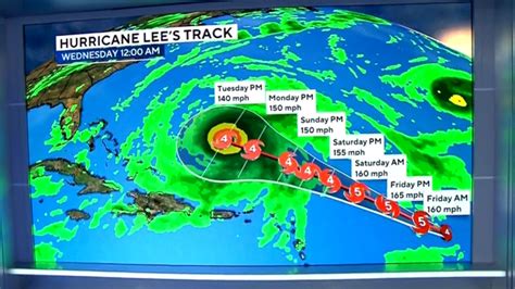 Watch CBS Evening News: Hurricane Lee intensifies into Category 4 storm ...