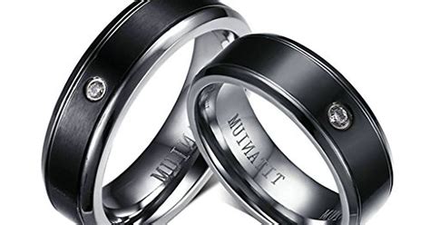 Wedding Ring Black Couple - Wedding Rings Sets Ideas