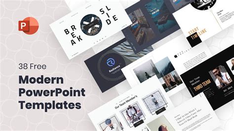 30 Free Modern Powerpoint Templates for Your Presentation