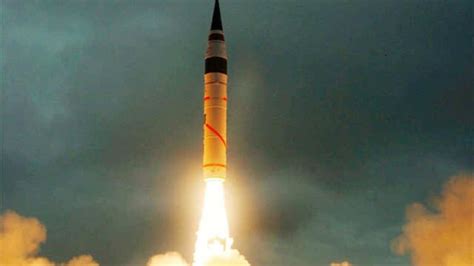 Strategic Forces Command conducts Agni V trial, hits target 5000 km ...