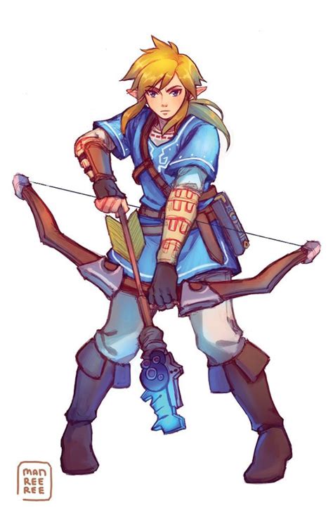 Legend of Zelda Breath of the Wild Link - Etsy