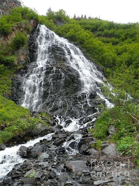 Waterfall by Jennifer Kimberly | Waterfall, Valdez, Alaska