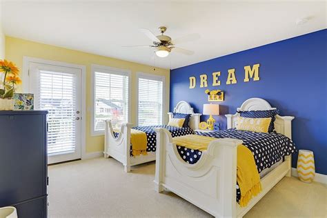 Blue And Yellow Bedroom Paint Ideas