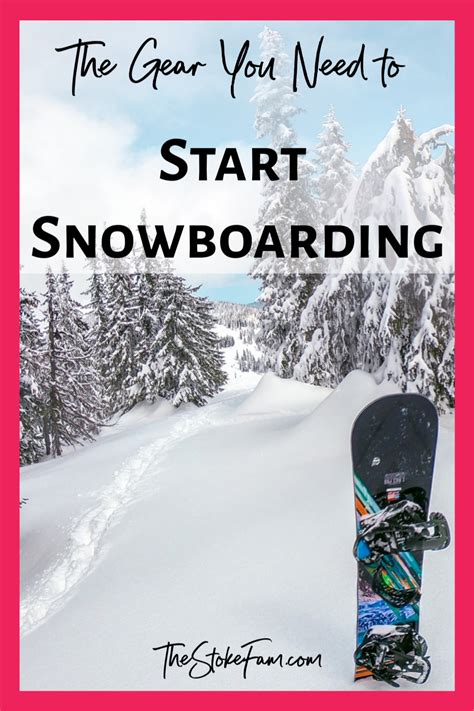 Snowboarding Gear Free Checklist | Snowboarding gear, Snowboarding ...