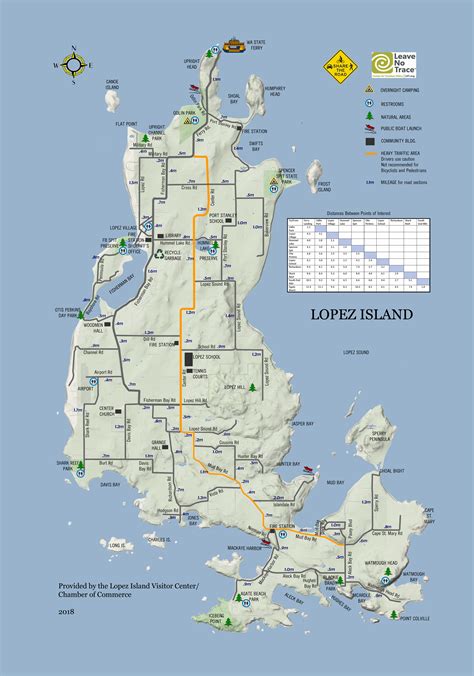 Map Lopez Island Washington, San Juan Islands Marine Area 7 Washington ...