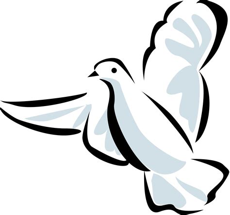 Holy Spirit Dove Clip Art - ClipArt Best