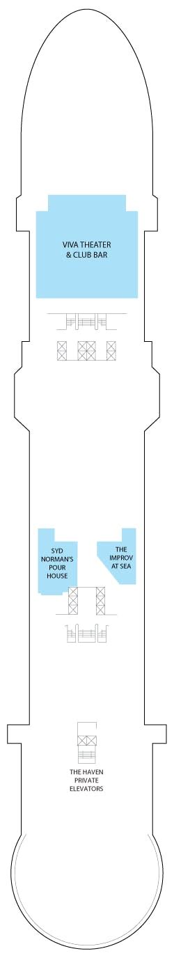Norwegian Viva deck plans - Cruiseline.com