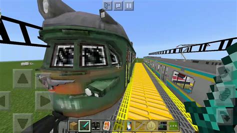 Train mod realistic mobs train VVIP Minecraft Betdrock Edition PackTR ...