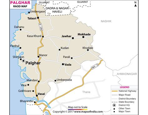 Buy Palghar Road Map Online