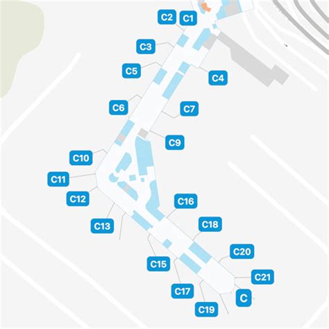 Nashville Airport Map | BNA Terminal Guide