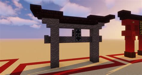 10 Easy Japanese Torii Gate Designs Minecraft Map