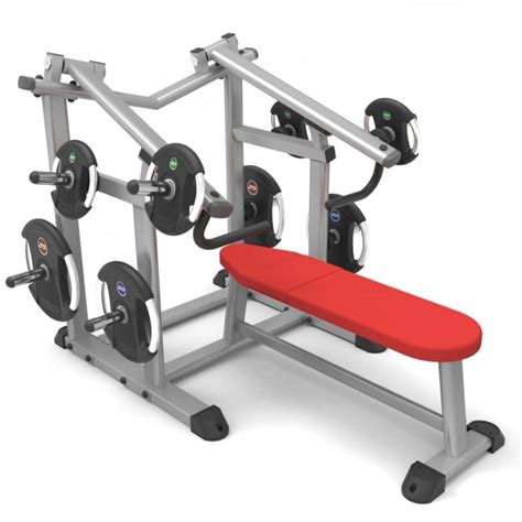 Iso Lever Plate Loaded Flat Chest Press - Strength Training from UK Gym ...