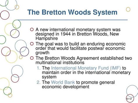 Explain Bretton wood system ? | EduRev Class 10 Question