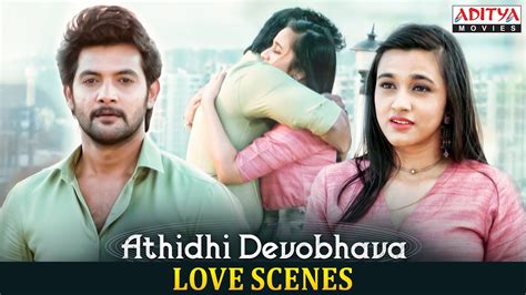 "Athidhi Devobhava" Love Scenes | Hindi Dubbed Movie | Aadi Sai Kumar ...