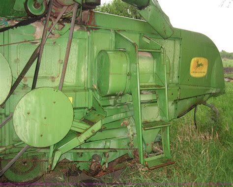 John Deere 45 combine with 210 two-row header in Hillsboro, KS | Item ...