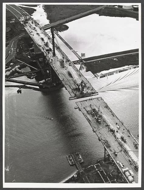 Iconic West Gate Bridge Construction