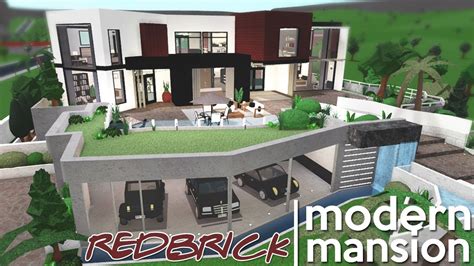 Bloxburg Speed Build Huge Modern Mansion