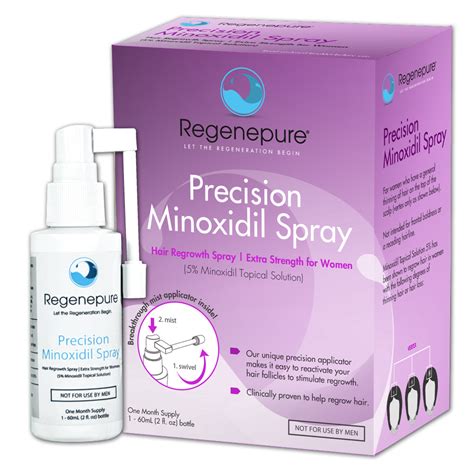 Women's Minoxidil Spray 5% For Hair Loss Treatment | Minoxidil Spray