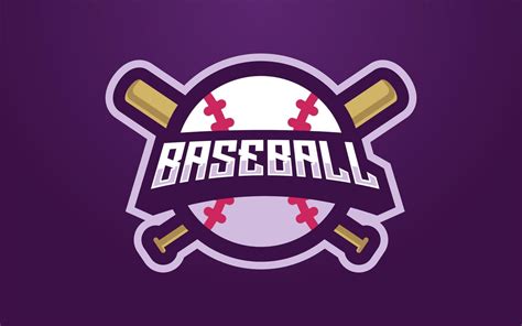 Baseball Club Logo for Sports Team and Tournament 7994824 Vector Art at ...