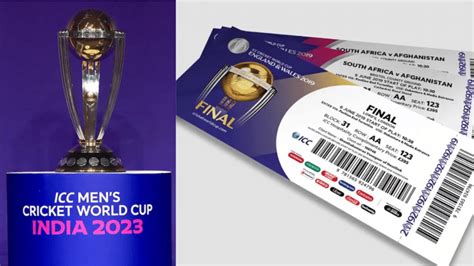 ICC Cricket World Cup 2023 Tickets: When and Where to buy ICC World Cup ...