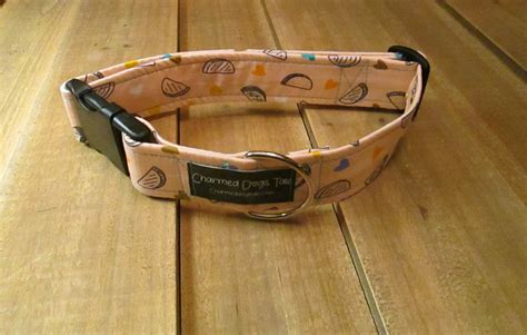 14-26 Taco Tuesday Pet Collar 1.5 Width, Fun Dog Collar, Fabric Collar ...