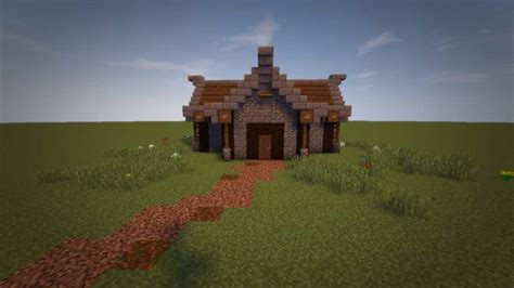 Medieval House Drawing Simple