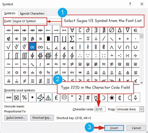 ∝ | How to Type/Insert Proportional To Symbol in Word (on Keyboard ...