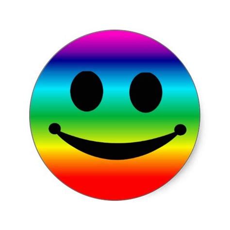 Rainbow Smiley Stickers Smile Wallpaper, Pop Art Wallpaper, Happy ...