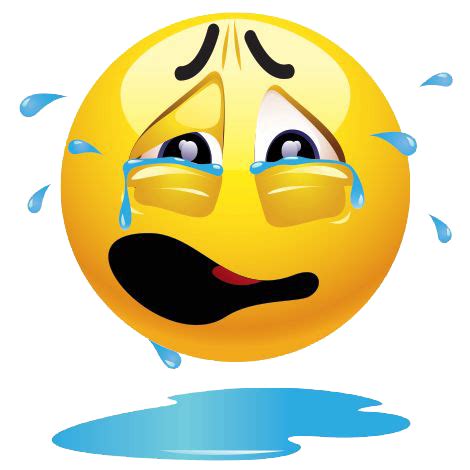 Crying Emoji PNG File | PNG Mart