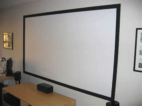 DIY Projector Screen - Part II - Goo It Yourself | Diy projector ...