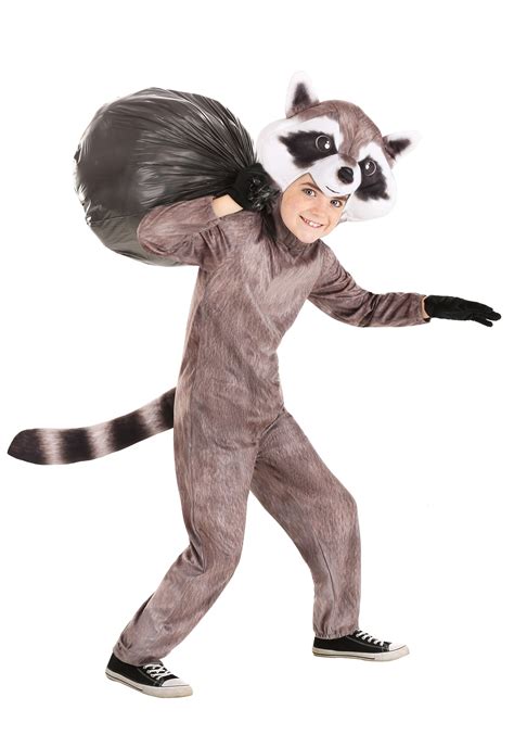 Realistic Raccoon Kid's Costume