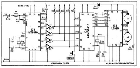 DTMF Based Mobile Controlled Robot - javatpoint