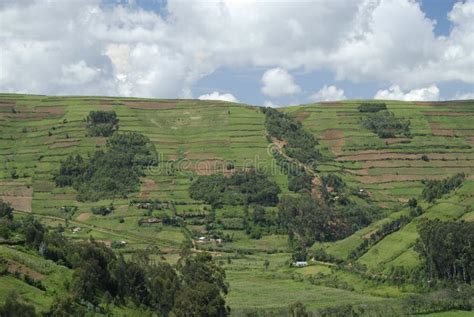 Remote Village of Kabale District I Uganda Stock Photo - Image of ...