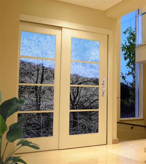 Frosted Glass Panel Doors in Australia | Clearlight Designs