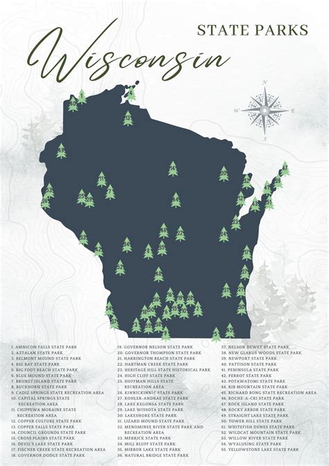 Wisconsin State Park Map: The Ultimate WI Parks List