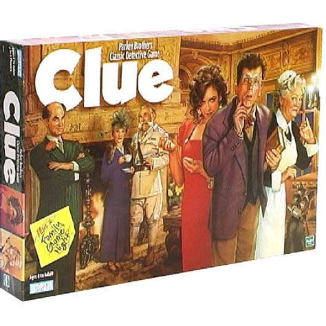 Parker Brothers Clue Board Game, 1 game