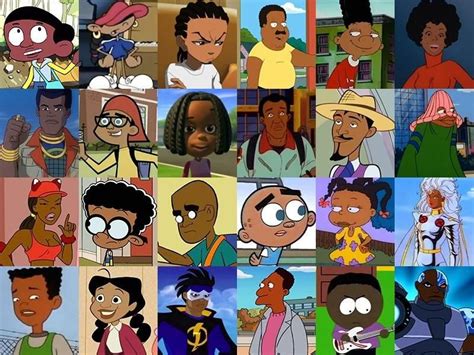 20+ Best Male & Black Cartoon Characters | Black cartoon characters ...