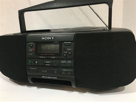 Sony CFD-S33 CD Player Cassette Stereo AM/FM Radio Boombox - Boomboxes