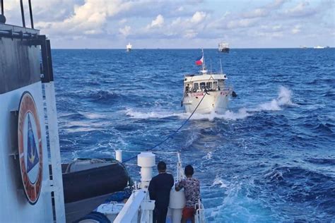 China and Philippines trade blame for collision in disputed waters