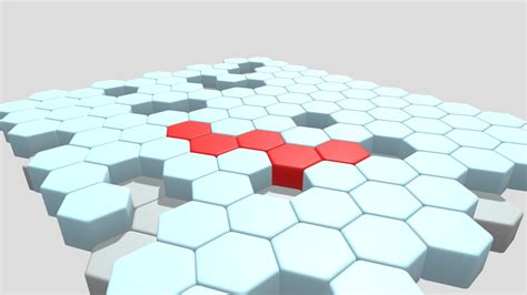 Hexagon Grid - Download Free 3D model by adarose [8692ed6] - Sketchfab