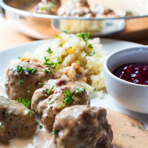 Swedish Meatballs (Svenska Köttbullar with Lingonberries) | Bake It ...